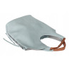 Torebka damska shopper worek listonoszka 2w1 lekka torba WSY26812 Niebieska