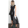 Torebka damska shopper worek listonoszka 2w1 lekka torba WSY26812 Czarna