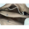 Torebka damska worek listonoszka shopper z ćwiekami modna C90560 Brązowa
