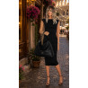 Torebka Damska Listonoszka Worek Shopper Modna torba na Ramię CH6817 Czarna