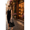 Torebka Damska Listonoszka Worek Shopper Modna torba na Ramię CH6817 Czarna
