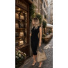 Torebka Damska Listonoszka Worek Shopper Modna torba na Ramię CH6817 Beżowa
