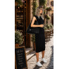 Torebka Damska Listonoszka Worek Shopper Modna torba na Ramię CH6817 Czarna