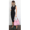 Torebka Damska Listonoszka Worek Shopper Modna torba na Ramię CH6817 Różowa