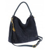 Torebka Damska Listonoszka Worek Shopper Modna na Ramię CC3546 Granatowa