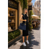 Torebka Damska Listonoszka Worek Shopper Modna na Ramię CC3546 Granatowa