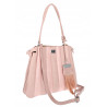 Torebka Damska Listonoszka Kuferek Shopper Torba na Ramię MC682 Różowa