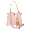 Torebka Damska Listonoszka Kuferek Shopper Torba na Ramię MC682 Różowa
