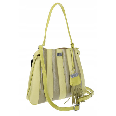 Torebka Damska Listonoszka Kuferek Shopper Torba na Ramię MC682 Zielona