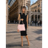Torebka Damska Listonoszka Kuferek Shopper Torba na Ramię MC682 Różowa