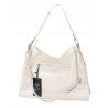 Torebka damska worek shopper na ramię frędzle duża modna boho MC687 Beżowa