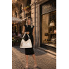 Torebka damska worek shopper na ramię frędzle duża modna boho MC687 Beżowa