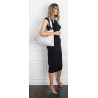 Torebka damska worek shopper na ramię frędzle duża modna boho MC687 Szara