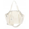 Torebka Damska Shopper worek na Ramię modna do ręki Listonoszka MC870 Biała