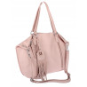 Torebka Damska Shopper worek na Ramię do ręki Listonoszka MC870 Różowa