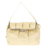 Torebka damska shopper na bigiel pojemna na ramię elegancka RS6085 Żółta