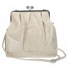 Torebka damska shopper na bigiel pojemna na ramię elegancka RS6085 Beżowa