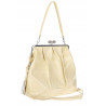 Torebka damska shopper na bigiel pojemna na ramię elegancka RS6085 Żółta