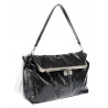 Torebka damska shopper na bigiel pojemna na ramię elegancka RS6085 Czarna