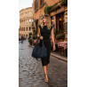 Torebka Damska Worek Shopper Torba na Ramię duża pajemna CC6612 Granatowa
