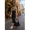 Torebka Damska Worek Shopper Torba na Ramię duża pajemna CC6612 Czarna