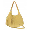 Torebka Damska Worek Shopper Torba na Ramię duża pajemna CC6612 Żółta
