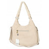 Torebka Damska Worek Shopper Torba na Ramię duża pajemna CC6612 Beżowa
