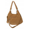 Torebka Damska Worek Shopper Torba na Ramię duża pajemna CC6612 Brązowa