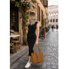 Torebka Damska Worek Shopper Torba na Ramię duża pajemna CC6611 Brązowa