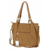 Torebka Damska Worek Shopper Torba na Ramię duża pajemna CC6611 Brązowa