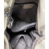 Torebka damska shopper zamszowa z ćwiekami modna listonoszka KJ1136 Zielona