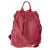 Plecak damski 2w1 torebka shopper duża pojemna na ramię CS1291 Czerwona