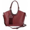 Torebka Damska Shopper na Ramię modna do ręki Listonoszka MC819 Czerwona