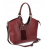 Torebka Damska Shopper na Ramię modna do ręki Listonoszka MC819 Czerwona