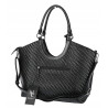 Torebka Damska Shopper na Ramię modna do ręki Listonoszka MC819 Czarna