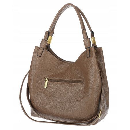 Torebka damska worek shopper listonoszka modna na ramię torba CJL752 Beżowa
