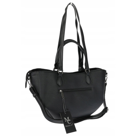 Torebka Damska Shopper na Ramię modna do ręki Listonoszka MC936 Czarna