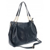 Torebka damska shopper A4 elegancka torba duża do pracy PJ281 Granatowa