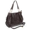 Torebka damska shopper A4 elegancka torba duża do pracy PJ281 Czekoladowa