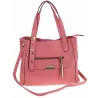 CHARRO Elegancka Torebka Damska kuferek listonoszka CH736244 Pink