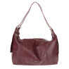 Torebka damska shopper A4 elegancka torba modna do pracy PJ272 Bordowa