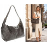 Torebka damska shopper A4 elegancka torba duża modna do pracy PJ272 Szara