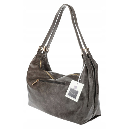 Torebka damska shopper A4 elegancka torba duża modna do pracy PJ272 Szara
