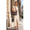 Torebka damska shopper A4 elegancka torba duża modna do pracy PJ272 Szara
