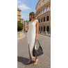 Torebka damska shopper A4 elegancka torba duża modna do pracy PJ272 Szara