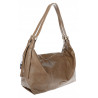 Torebka damska shopper A4 elegancka torba duża modna do pracy PJ272 Beżowa