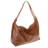 Torebka damska shopper A4 elegancka torba duża modna do pracy PJ272 Brązowa