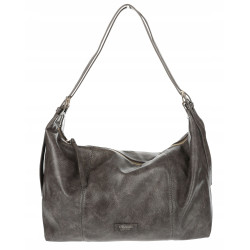 Torebka damska shopper A4 elegancka torba duża modna do pracy PJ272 Szara