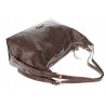 Torebka damska shopper A4 elegancka torba modna do pracy PJ272 Czekoladowa