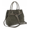 Torebka damska shopper kuferek A4 elegancka torba do pracy MC812 Zielona